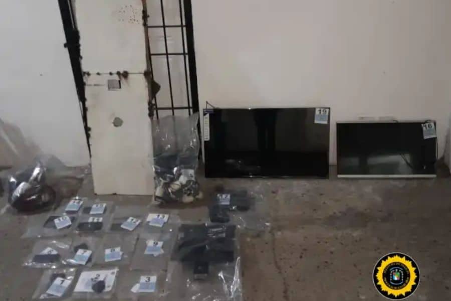 Allanaron por segunda vez un punto de venta de droga en Paraná. Foto: (PER).