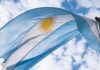 Bandera Nacional Argentina.