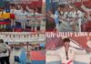 Taekwondistas de Colonia Avellaneda en el Campeonato Sudamericano de Perú.