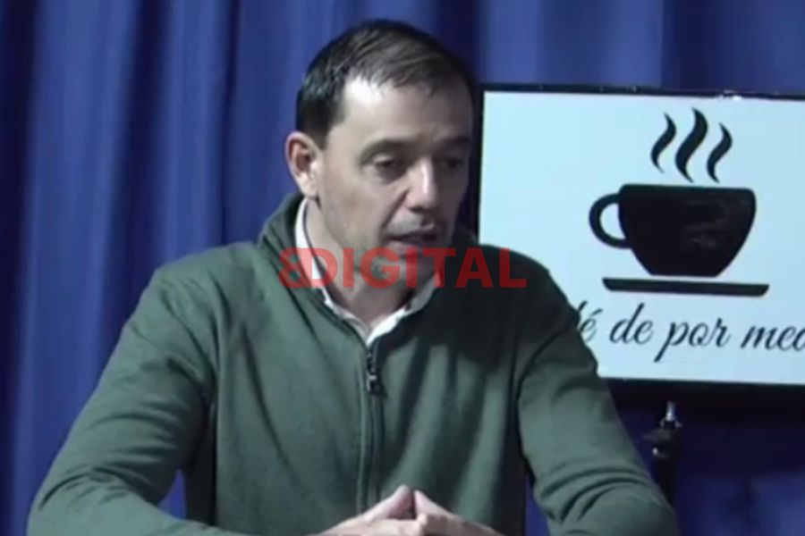 Ulises Tomassi. Foto: Elochodigital/Canal 2 CVC.