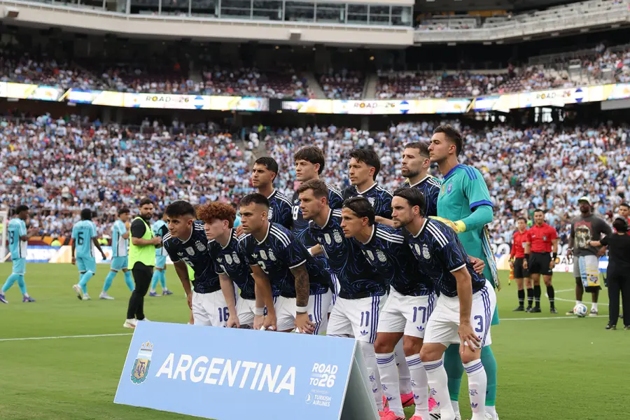 Foto: X oficial de Argentina.
