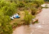 Encontraron con vida al hombre de Paraná que era buscado tras abandonar su auto en la Ruta 168 Hallaron con vida al hombre buscado en la Ruta 168. Foto: Aire de Santa Fe