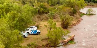 Encontraron con vida al hombre de Paraná que era buscado tras abandonar su auto en la Ruta 168 Hallaron con vida al hombre buscado en la Ruta 168. Foto: Aire de Santa Fe