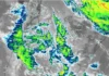 La lluvia y el frío se asentará en Entre Ríos. Foto: Meteored.