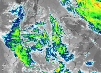 La lluvia y el frío se asentará en Entre Ríos. Foto: Meteored.