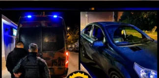 Persecución policial con droga en Paraná. Foto: Policía de Entre Ríos
