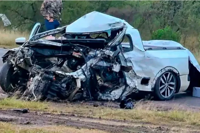 Tragedia vial en Ruta 12. Foto: La Sexta.