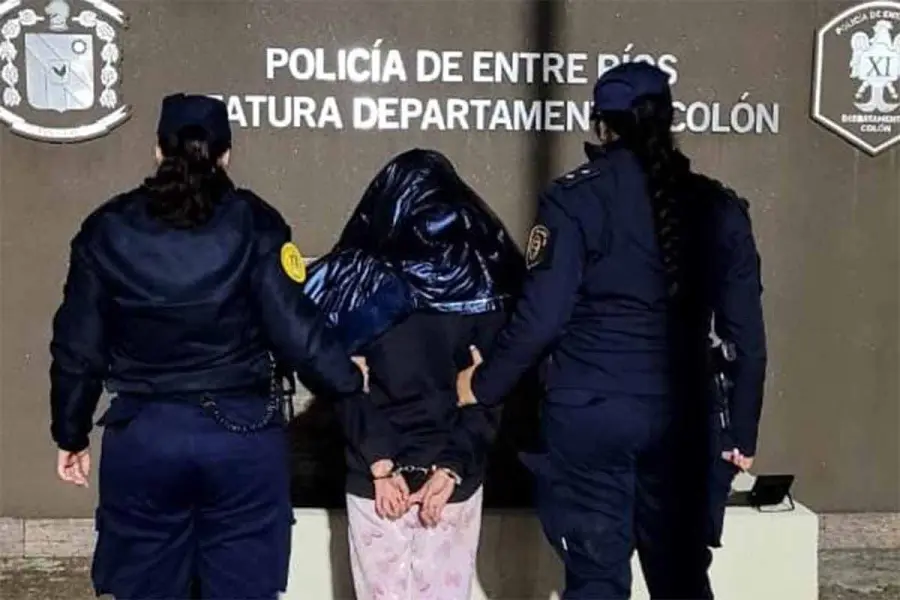 La detenida.