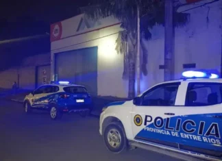 El comercio ya había sido escenario de hechos de inseguridad previos. Foto: Jefatura Departamental Paraná