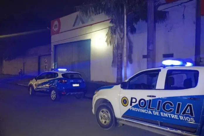 El comercio ya había sido escenario de hechos de inseguridad previos. Foto: Jefatura Departamental Paraná