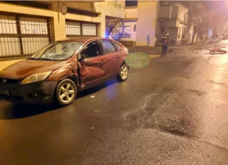 Fatal accidente de tránsito en Concordia. Foto: (PER).