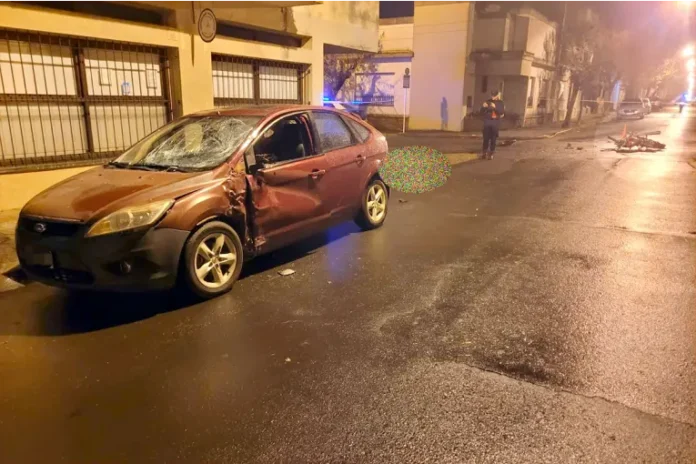 Fatal accidente de tránsito en Concordia. Foto: (PER). Fatal accidente de tránsito en Concordia. Foto: (PER).