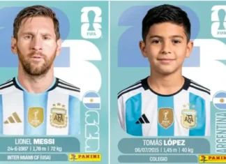 Figuritas mundialistas personalizadas.