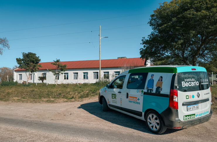 El Becario acompañó recorridos del Transporte Escolar Rural