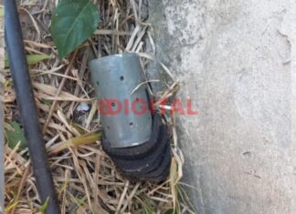 Hallaron una granada de gas lacrimógeno escondida en el techo de una vivienda de Concordia Hallaron una granada de gas lacrimógeno en Concordia