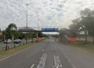 Tragedia en Paraná: un hombre murió tras ser atropellado por un camión en avenida Circunvalación Avenida Circunvalación. Foto: Google.
