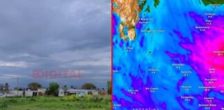 Tormentas en Entre Ríos. Foto: Elochodigital - Meteored.