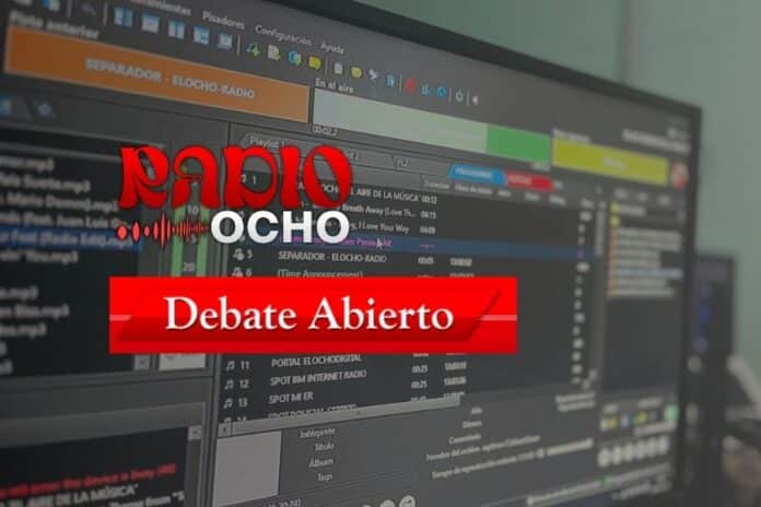 Debate Abierto en Radio Ocho. Foto: Elochodigital.