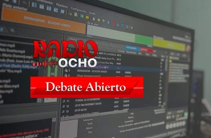 Debate Abierto en Radio Ocho. Foto: Elochodigital.
