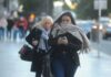 Ola polar. Foto: Tiempo Argentino.