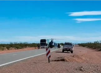 Tragedia en San Juan: cayó un helicóptero de emergencias y murieron sus siete ocupantes Fatal accidente aéreo.