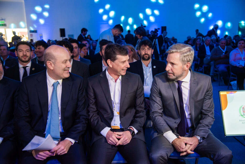 Federico Sturzenegger, Rogelio Frigerio y Reiss Ramiro