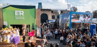 Entre Ríos promociona su turismo, cultura y producción en la Expo Rural de Palermo Entre Ríos en la Expo Rural de Palermo. Foto: (GdER).