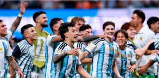 Impresionante triunfo de Argentina. Foto: AFA.