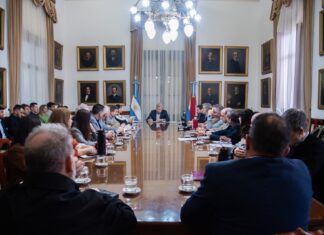 Frigerio reunió a su gabinete.
