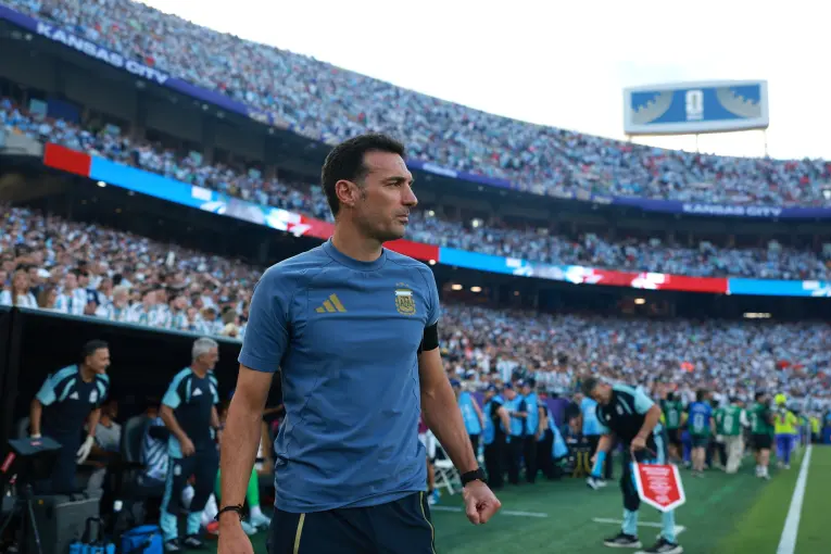 Lionel Scaloni. Foto: X oficial de Argentina.