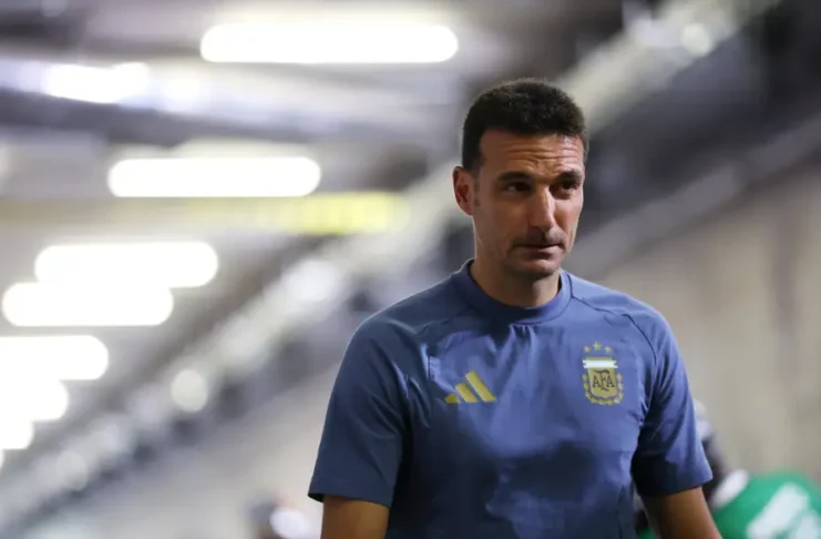 Lionel Scaloni. Foto: X oficial de Argentina.
