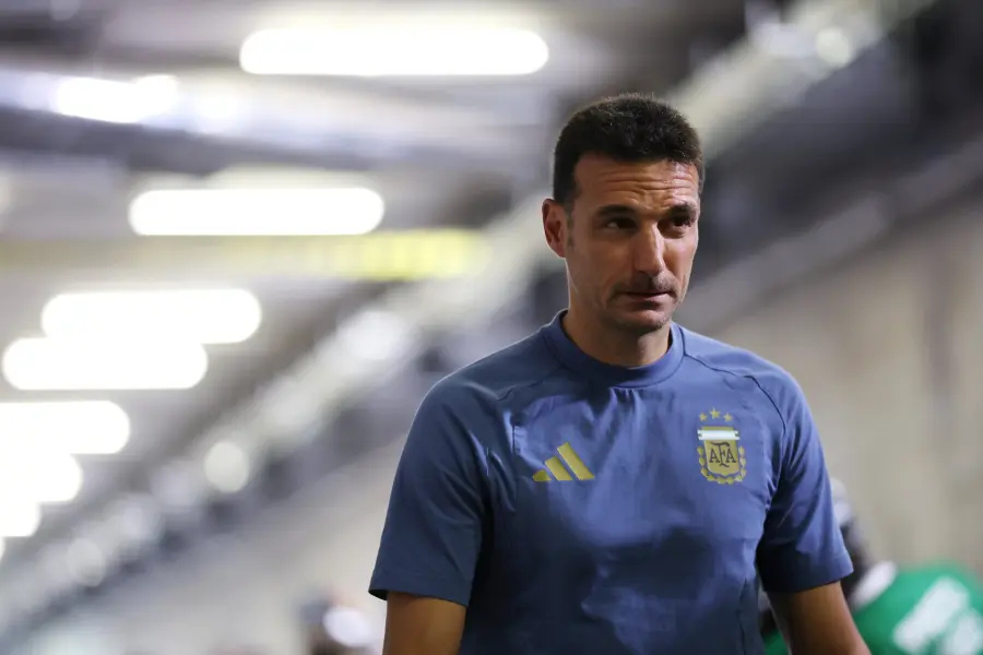 Lionel Scaloni. Foto: X oficial de Argentina.