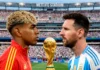 Argentina y España definen el Mundial 2026: estadísticas, récords y todos los datos de una final histórica Lamine Yamal va por su primer mundial; Lionel Messi, por el último. Foto: Infobae.