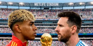 Argentina y España definen el Mundial 2026: estadísticas, récords y todos los datos de una final histórica Lamine Yamal va por su primer mundial; Lionel Messi, por el último. Foto: Infobae.