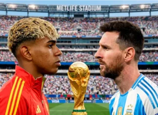 Argentina y España definen el Mundial 2026: estadísticas, récords y todos los datos de una final histórica Lamine Yamal va por su primer mundial; Lionel Messi, por el último. Foto: Infobae.