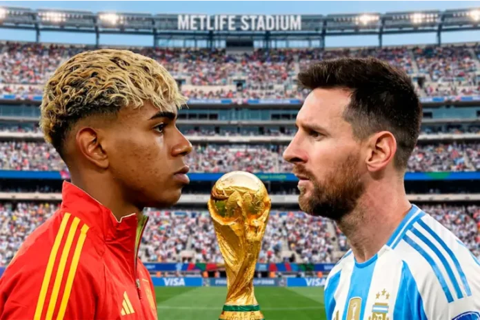 Lamine Yamal va por su primer mundial; Lionel Messi, por el último. Foto: Infobae. Lamine Yamal va por su primer mundial; Lionel Messi, por el último. Foto: Infobae.