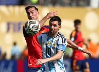 España venció a Argentina en el alargue y se consagró campeona del Mundial 2026 Argentina perdió con España. Foto: NA.