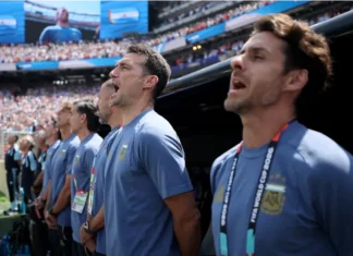 Scaloni tras la derrota en la final del Mundial 2026: «Dimos todo y hay que estar orgullosos de este equipo» Lionel Scaloni habló tras perder la final. Foto: X oficial de Argentina.