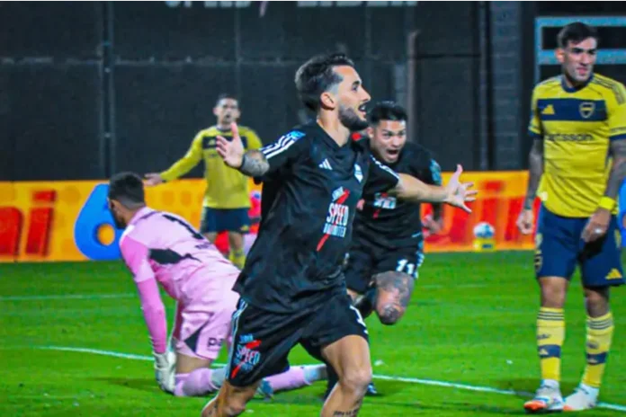 Boca perdió con Deportivo Riestra. Foto: NA.