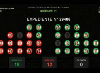 Diputados aprobó la reforma previsional. Foto: (HCDER).