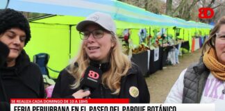 Feria Periurbana en el Paseo del Parque Botánico de Paraná
