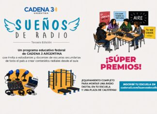 Invitan a las escuelas secundarias a participar del certamen federal Sueños de Radio Invitan a las escuelas secundarias a participar del certamen federal Sueños de Radio
