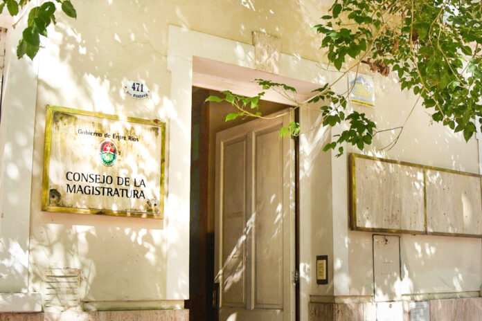 El Consejo de la Magistratura Entre Ríos.