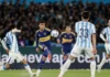 Boca y Racing empataron 1 a 1. Foto: Gonzalo Colini