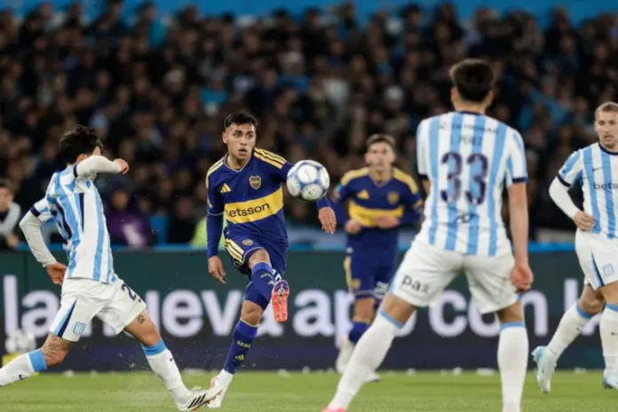 Boca y Racing empataron 1 a 1. Foto: Gonzalo Colini Boca y Racing empataron 1 a 1. Foto: Gonzalo Colini