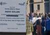 Paraná homenajeó al Indio Solari: colocaron la placa que lo recuerda como Ciudadano Ilustre Paraná homenajeó al Indio Solari.