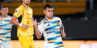 Boca goleó a Recoleta. Foto: @BocaJrsOficial