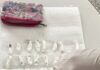 En total, había 71 envoltorios de cocaína. Foto: Policía Córdoba.