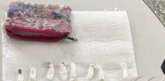 En total, había 71 envoltorios de cocaína. Foto: Policía Córdoba.