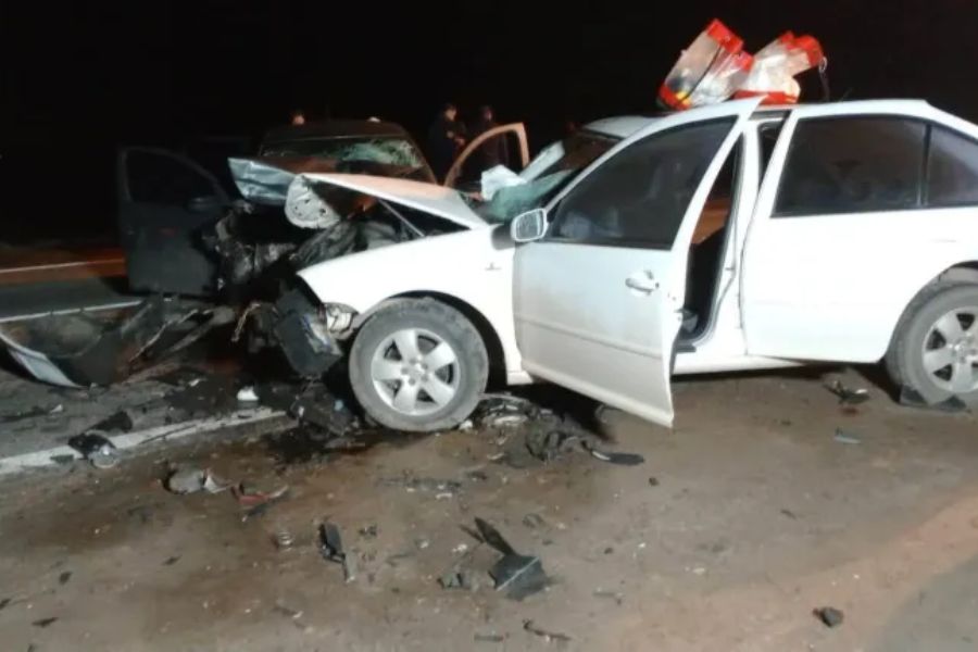 Jóvenes iban a trabajar y fueron chocados en la Ruta 135.